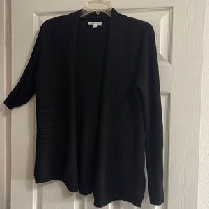 Black cardigan